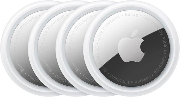 Apple AirTag Tracking Device, 4-Pack (Renewed) - Image 2