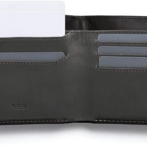 Bellroy Hide & Seek, slim leather wallet, RFID editions available (Max. 12 cards and cash) – Black