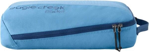 Eagle Creek Pack-It Reveal Cube Set - Isolate Packing Cubes to Compartmentalize Luggage - Durable - Ultra-Lightweight - Water-Resistant - Easy Grab Zipper Pull - Mesh Windows - Blue Dawn - XS/S/M - Image 2