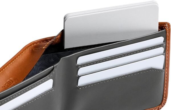 Bellroy Hide & Seek Wallet (Slim Leather Bifold Design, RFID Protected, Holds 5-12 Cards, Coin Pouch, Flat Note Section, Hidden Pocket) - Image 7