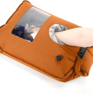 Laundry Solution for Hostels Camping Backpacking Dorm Rooms RV and Mini Scout Trips Portable Washing Machine Hand Wash Bag for Baby Clothes Manual Washer Dry Bag Outdoor Light Weight Washbag
