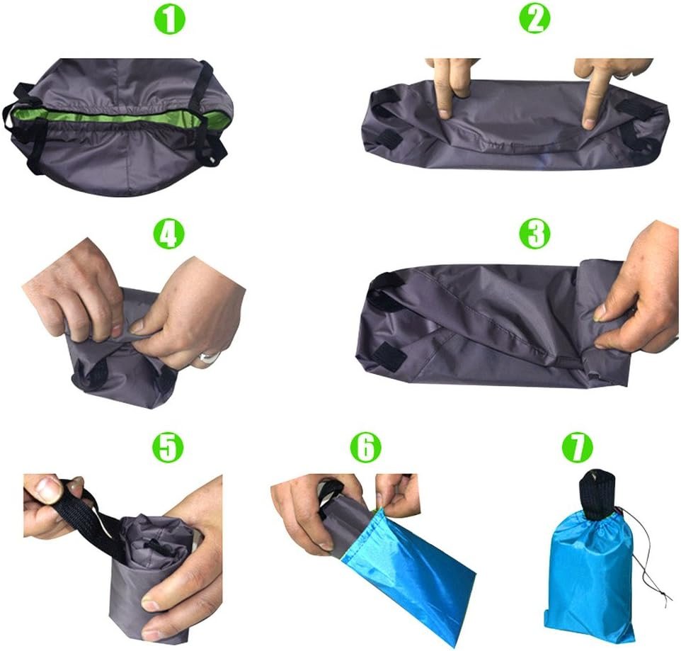 TRENDBOX Foldable Wash Basin Sink Water Bag Portable Mini 8.5L for Footbath Camping Hiking Outdoor Durable Design - Image 3