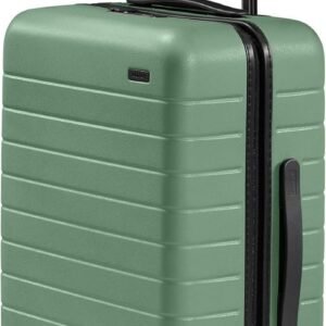 Away Bigger Carry-On Luggage, Lightweight Hardside Large Suitcase with Spinner Wheels, TSA Lock, Airline Approved, Sea Green