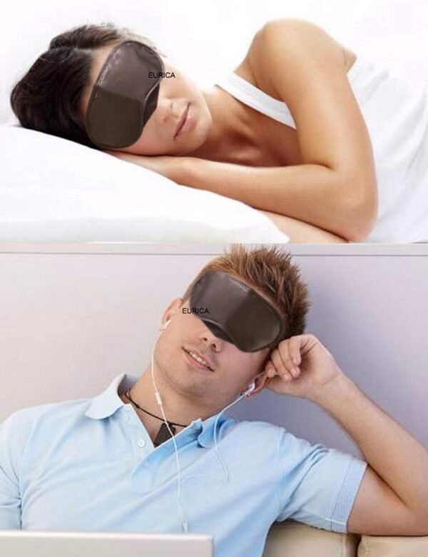 Eye Mask Sleep Masks Sleeping Mask Blindfold Eye Cover Team Building Games Party with Nose Pad and Adjustable Strap for Women Men Kids 4 Layers Black (30 Pack) - Image 5