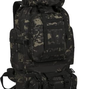 100L Camping Hiking Backpack,Molle military Tactical rucksack backpack,Waterproof Lightweight Hiking Backpack