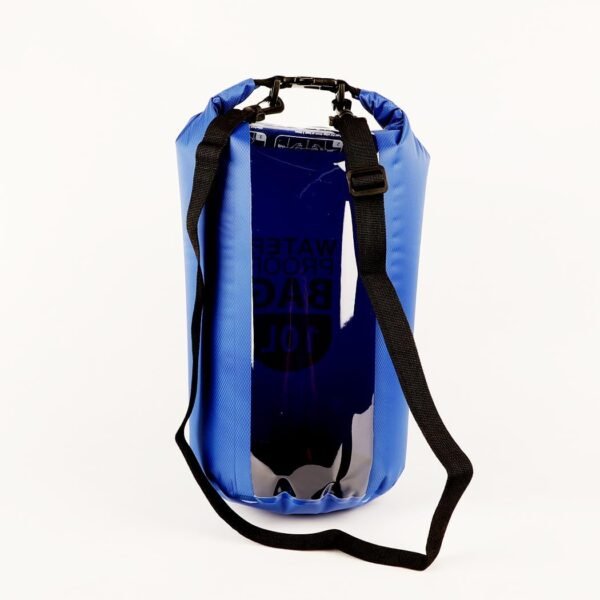 3-Pack Waterproof Dry Bag - 5L/15L/ 30L Ultralight Dry Sack Lightweight Roll Top Outdoor Accessories, Portable Clothes Wash Bag, Keep Gear Dry for Boating Swimming Camping Kayaking Beach - Image 2