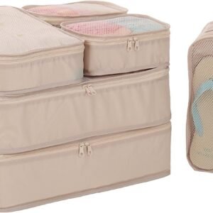 JJ POWER Travel Packing Cubes, Luggage Organizers with Shoe Bag