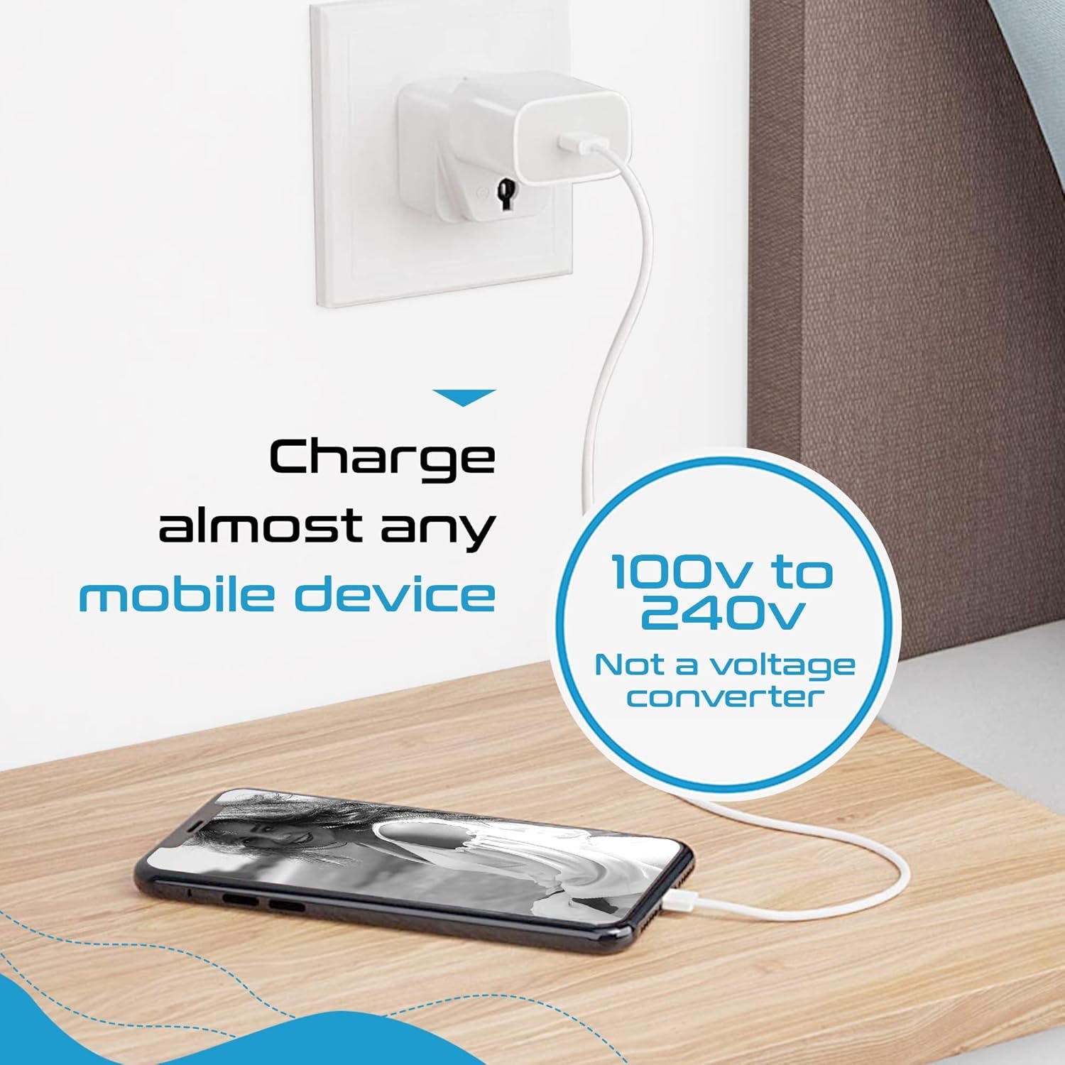 Ceptics Travel Adapter with Types A-M Plugs, Travel Plug Adapter Set Compatible with Power Sockets in All Continents, Compact World International Plug Adaptor Kit, Set of 12,GP-12PK - Image 8