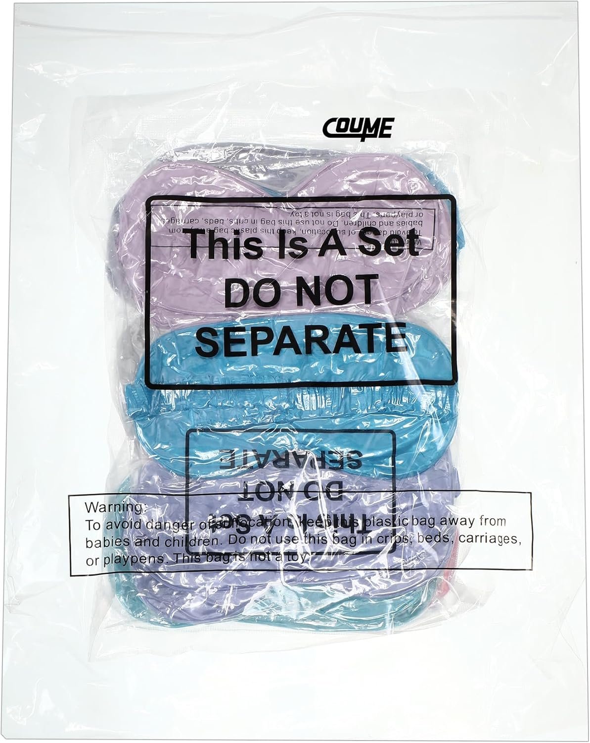 Coume 16 Pieces Silk Sleep Mask Eye Coverings for Sleeping Smooth Soft Eye Covers Mask About 20 x 9.2 cm/ 7.87 x 3.62 Inch - Image 8