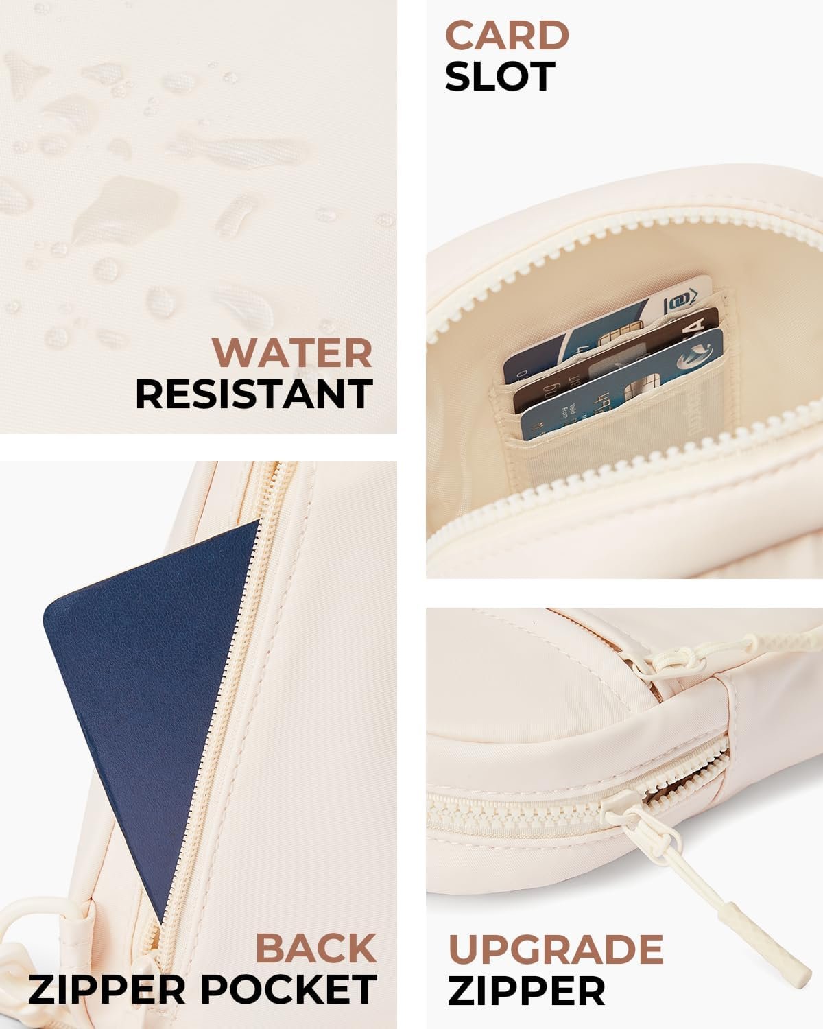 CHOLISS Small Sling Bag for Women and Men, Crossbody Bags Trendy Fanny Packs Chest Bag with Extended Strap - Image 4