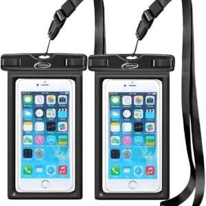 AiRunTech Waterproof Phone Pouch,Waterproof Phone Case with Lanyard Protector for iPhone 15 14 13 12 11 Pro Max,Waterproof Cellphone Bag Beach Cruise Ship Essentials Vacation Accessories