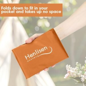 Laundry Solution for Hostels Camping Backpacking Dorm Rooms RV and Mini Scout Trips Portable Washing Machine Hand Wash Bag for Baby Clothes Manual Washer Dry Bag Outdoor Light Weight Washbag