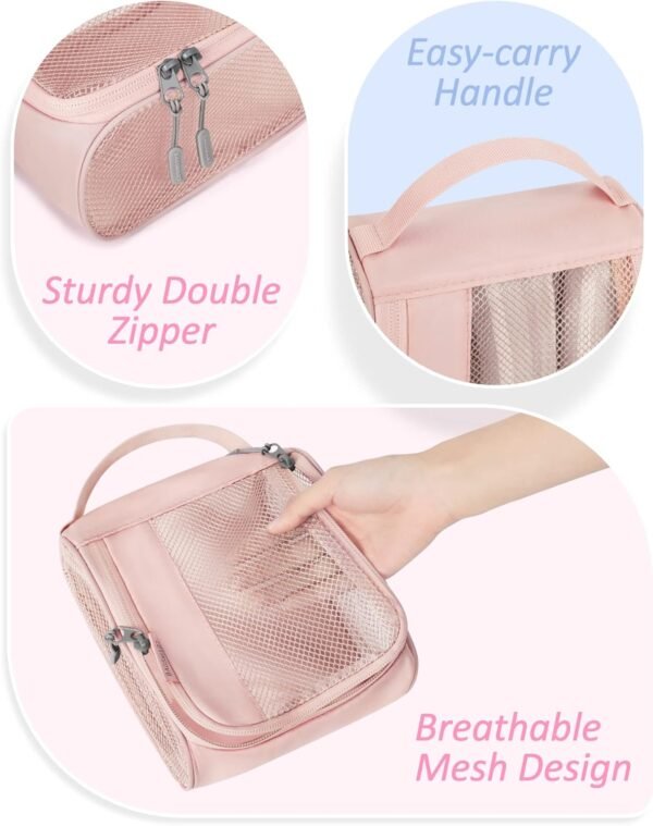 BAGSMART Keep Shape Packing Cubes, 7 Set for Travel, Lightweight Cubes, Suitcase Organizer Bags Set for Essentials - Image 6