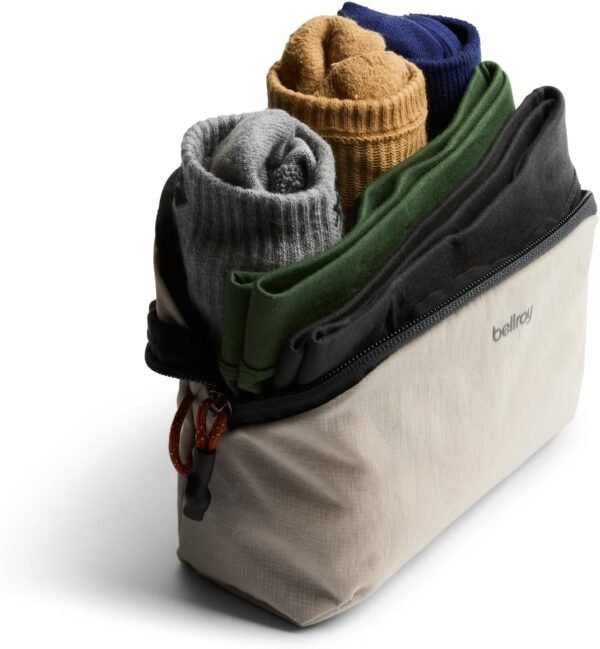 Bellroy Lite Packing Pouch 2L (Organizer Packing Cube for Travel Near and far) - Ash - Image 2