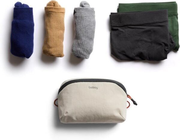 Bellroy Lite Packing Pouch 2L (Organizer Packing Cube for Travel Near and far) - Ash - Image 6