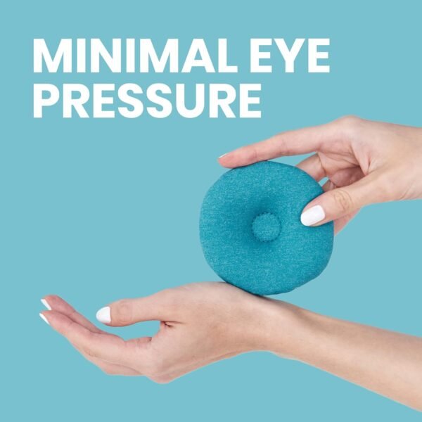 Manta Cool Sleep Mask - Blackout Cooling Eye Mask with Zero Eye Pressure, Ceramic Cooling Beads Sleeping Mask for Migraine Headaches, Sleeping, Allergies, Puffy Eyes & Sinus Relief - Image 6