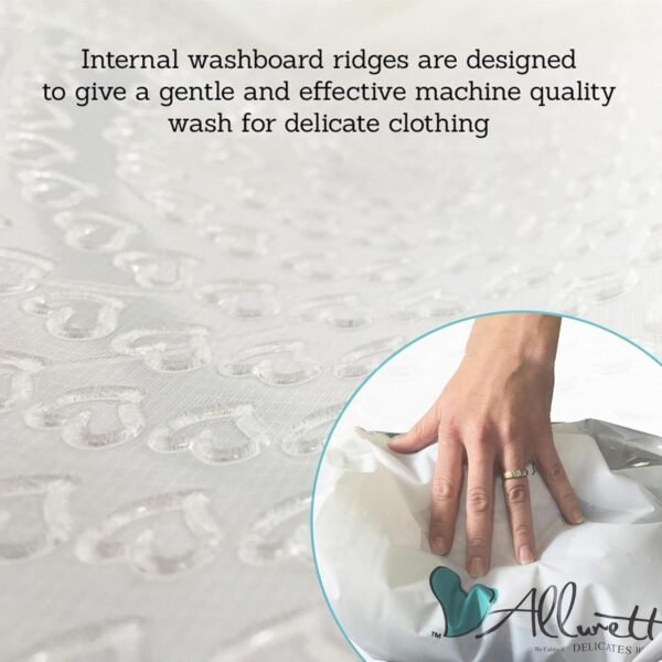 Allurette Wash Bag - Delicates Laundry System for Lingerie, Active Wear and Gentle Hand Wash Clothes - Image 5