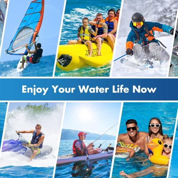 UNBREAKcable Floating Waterproof Phone Pouch 2 Pack, IPX8 Waterproof Phone Case Dry Bag Kayak/Beach/Cruise Travel Essentials, Water Proof Pouch for iPhone 16 15 Pro Max, Samsung S25 Ultra S24 S23-7" - Image 8