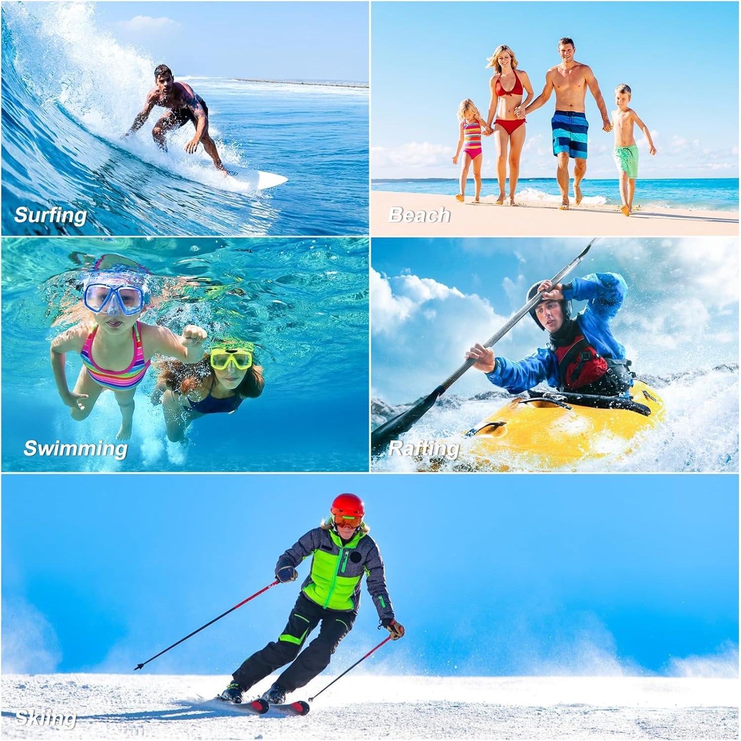 2 PCs Waterproof Phone Pouch, Clear Waterproof Phone Case for iPhone 15 Pro Max 14 13 12 11 Plus Samsung Up to 6.9'', 3D IPX8 Water Proof Cellphone Dry Bag for Snorkeling Swimming Pool Beach - Image 6