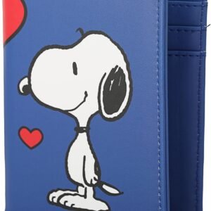Peanuts Snoopy Passport Cover Official License, Cute Passport Holder for Travel With Woodstock, Snoopy Gifts
