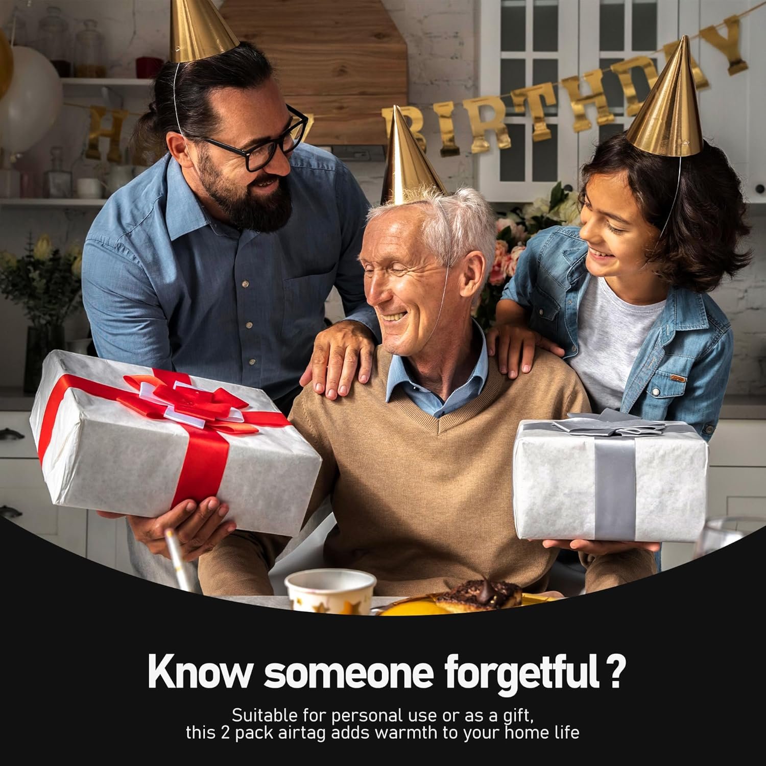 Air Tags-2 Pack Tracker Tag Work with Apple Find My (iOS 14.6 Above Only) Air Tag Smart Tag Item Finders for Key, Luggage, Backpack,etc. - Image 7