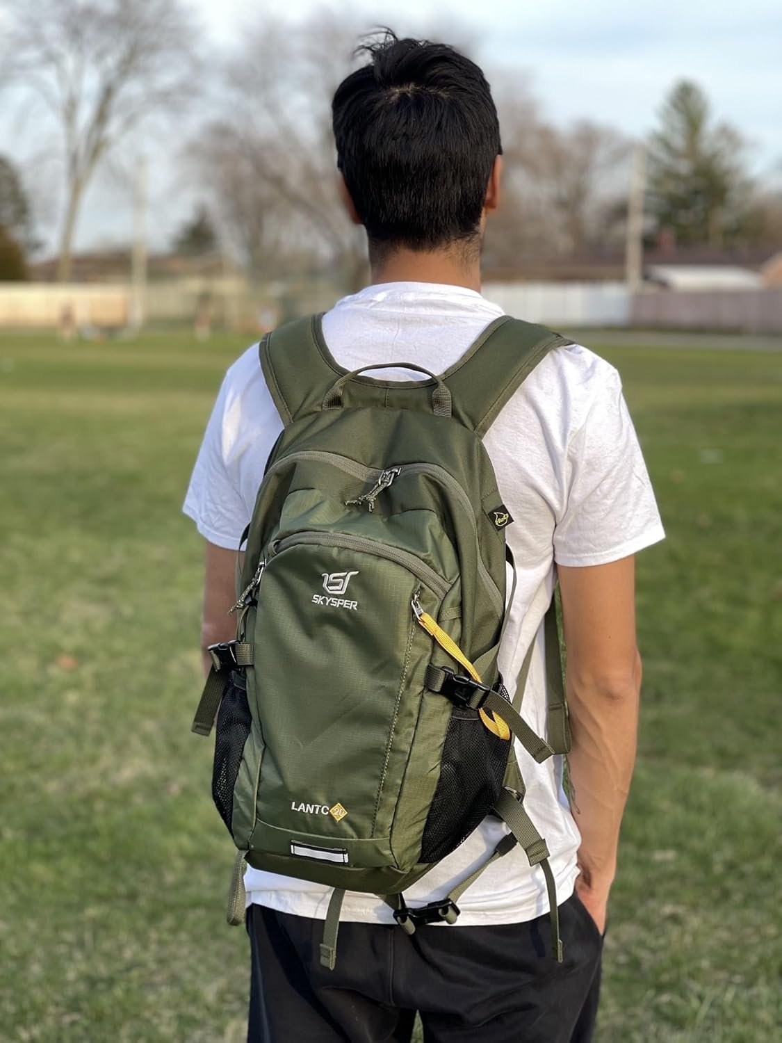 SKYSPER Small Hiking Backpack, 20L Lightweight Travel Backpacks Hiking Daypack for Women Men - Image 8