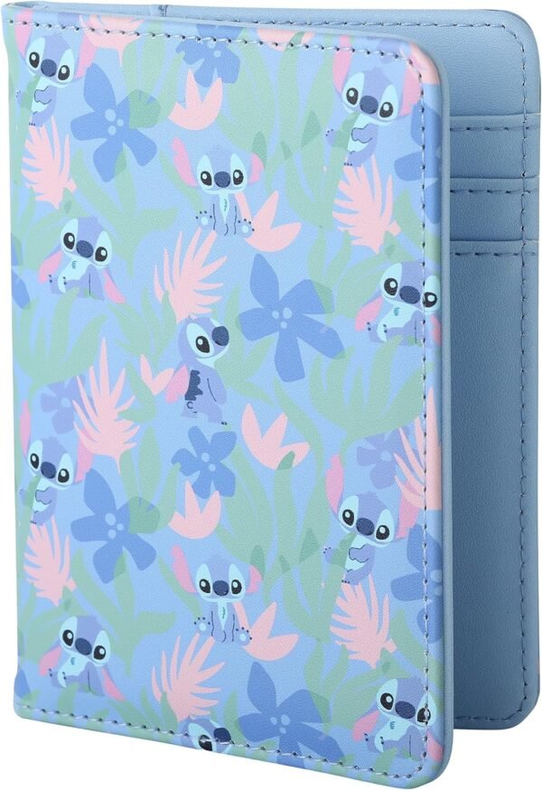 Disney Stitch Passport Cover for Women Official License, Cute Passport Book Holder, Passport Wallet, Travel Must Haves