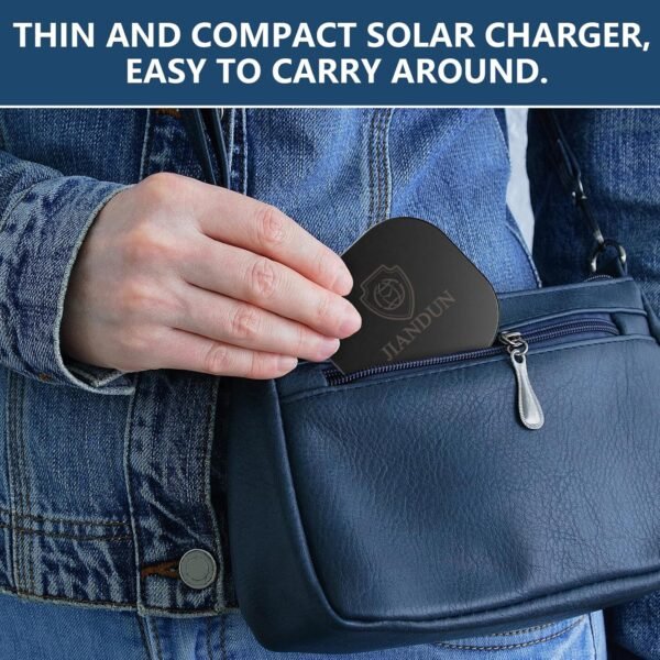 JIANDUN Solar Powered Watch Fast Charger for All Eco Solar Watches Reloj Hombre Solar Pad Power Smart Watch, Portable Design, Timing Function - Image 6