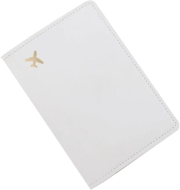 Generic Passport Cover Card Holder for Travel Card Holder - Keep Your Essentials Safe and Organized on Your Adventures (White)