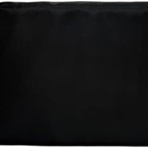 Blue Bird Nylon Makeup Bags for Women Girls Travel Toiletry Pouch Cosmetic Bag Makeup Organizer (Black, Small)