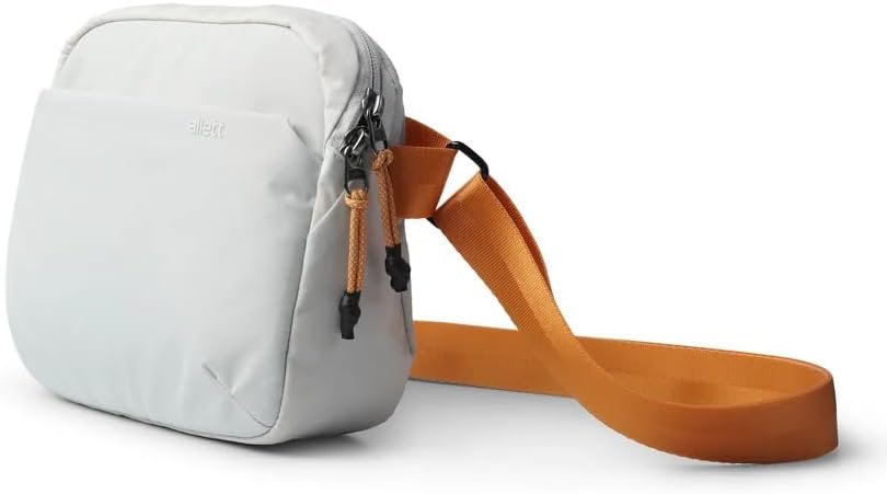 Allett Daily Crossbody Bag for Women & Men | 4L Lightweight Recycled Sling for Travel & Everyday Use | Hidden Passport Pocket - Image 7