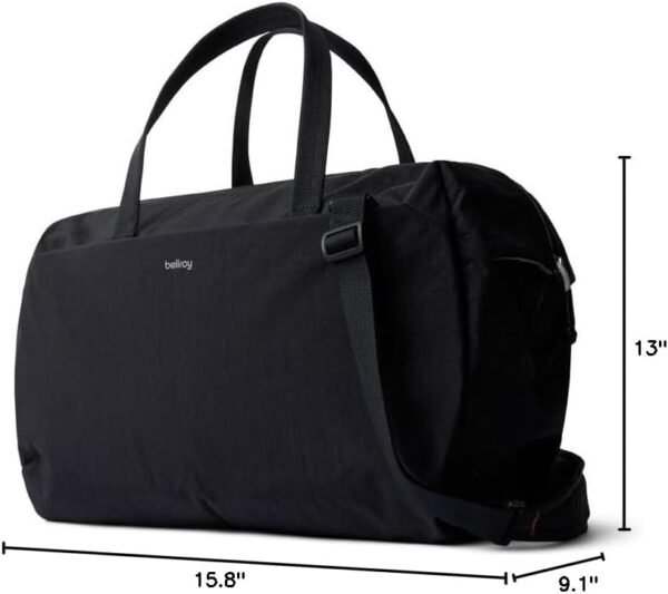 Bellroy Lite Duffel (lightweight technical duffel bag) - Black - Image 8