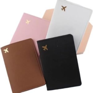 Generic Passport Cover Card Holder for Travel Card Holder – Keep Your Essentials Safe and Organized on Your Adventures (White)