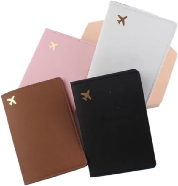 Generic Passport Cover Card Holder for Travel Card Holder - Keep Your Essentials Safe and Organized on Your Adventures (White) - Image 2