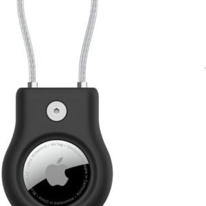 Belkin Secure Holder with Wire Cable for Apple AirTag, Black
