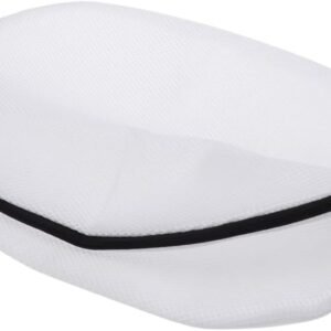 VALICLUD 2pcs Large Mesh Shoes Wash Bags with Zippered Closure Laundry Protector for Machine Washing Delicates and Underwear Breathable Ventilation Design Portable Laundry Organizer