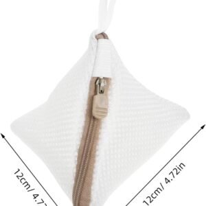 Ciieeo 3Pcs Mini Mesh Laundry Bags Wash Pouch for Clothing Underwear and Stockings Portable Travel Organize Bags