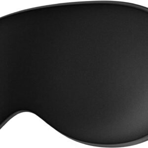 Sleep Mask, Eye Mask for Sleeping with Adjustable Strap, Comfortable Blindfold Eyeshade for Night Sleep(Black)