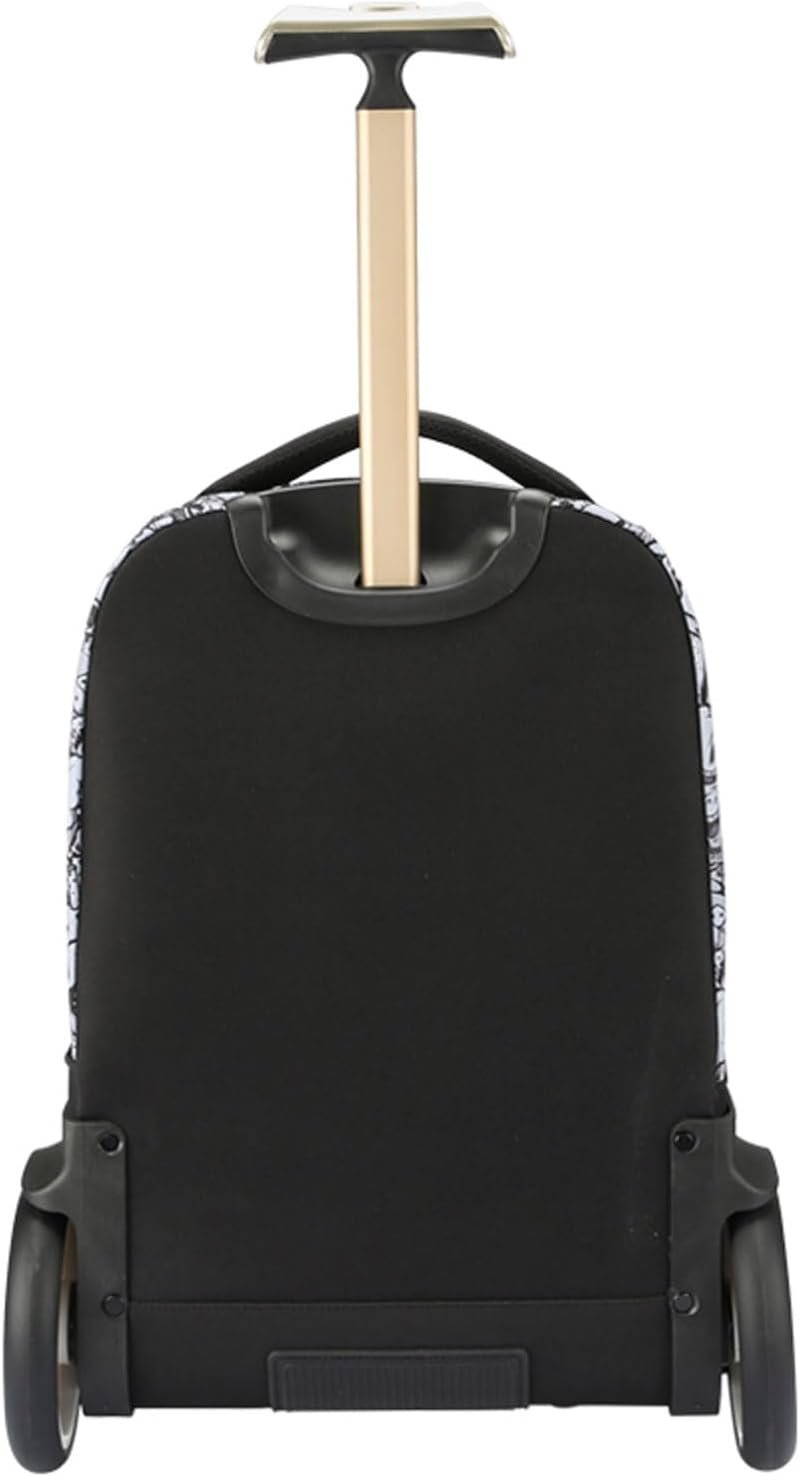 UNIKER Rolling Laptop Bag for Laptop,Wheeled Backpack for Adult,Wheeled Suitcase,Softside Trolley Bag with Laptop Compartment - Image 6