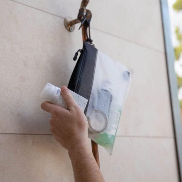 Gravel The Pouch | TSA Approved Clear Travel Toiletry Bag | Quart Size for Men & Women - Image 4