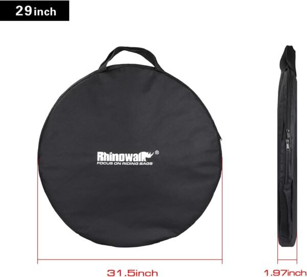 Rhinowalk Bike Wheel Bag Wheelset Carrying Bag 26 to 29 inch MTB Mountain Bike/700C Road Bike Wheel Travel Case - Image 3