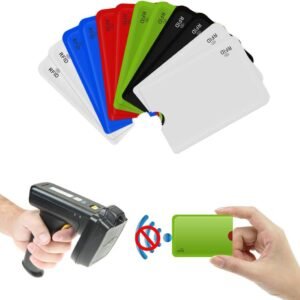 CM unisex-adult RFID Blocking Passport Sleeve Credit Card Cover for Identity Theft Prevention, 12 Pcs Card Sleeve and 4 Pcs Passport Sleeve, Multi