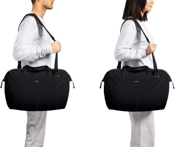 Bellroy Lite Duffel (lightweight technical duffel bag) - Black - Image 7