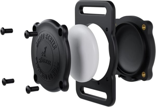 SÄKER IP68 Waterproof The Safest AirTag Dog Collar Holder, Dustproof, Ultra-Durable, Fits Up to 1.5" Collars | Will Not Damage Your Collar | Perfect Way to GPS Track Your Dog | Designed in Montreal