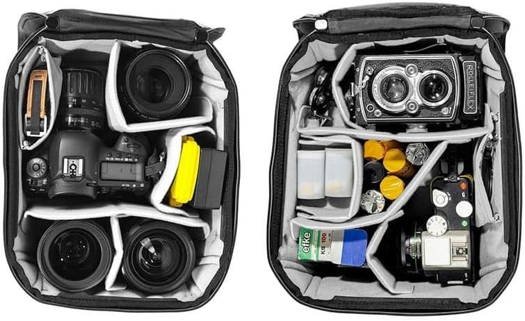 Peak Design Camera Cube V2, Smedium (Small/Medium), Custom Organization and Protection, Weatherproof Shell with Interior Padding, Camera Bag Insert Compatible Travel & Outdoor Bags - Image 3