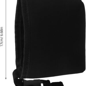 YARNOW Golf Ball and Club Cleaner Washer Pouch Portable Cleaning Storage Bag Golf Club Brush and Groove Cleaner Pocket with Detachable Clip