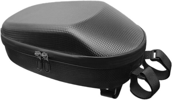 BESPORTBLE Large Capacity Bike Front Handlebar Bag with Key Hanging Buckle Cycling Pouch for Folding Road Mountain Bikes Black Cycling Accessories Commuting Storage
