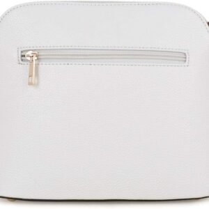 SG SUGU Lunar Lightweight Medium Dome Crossbody Bag Shoulder Bag with Tassel | Zipper Pocket | Adjustable Strap