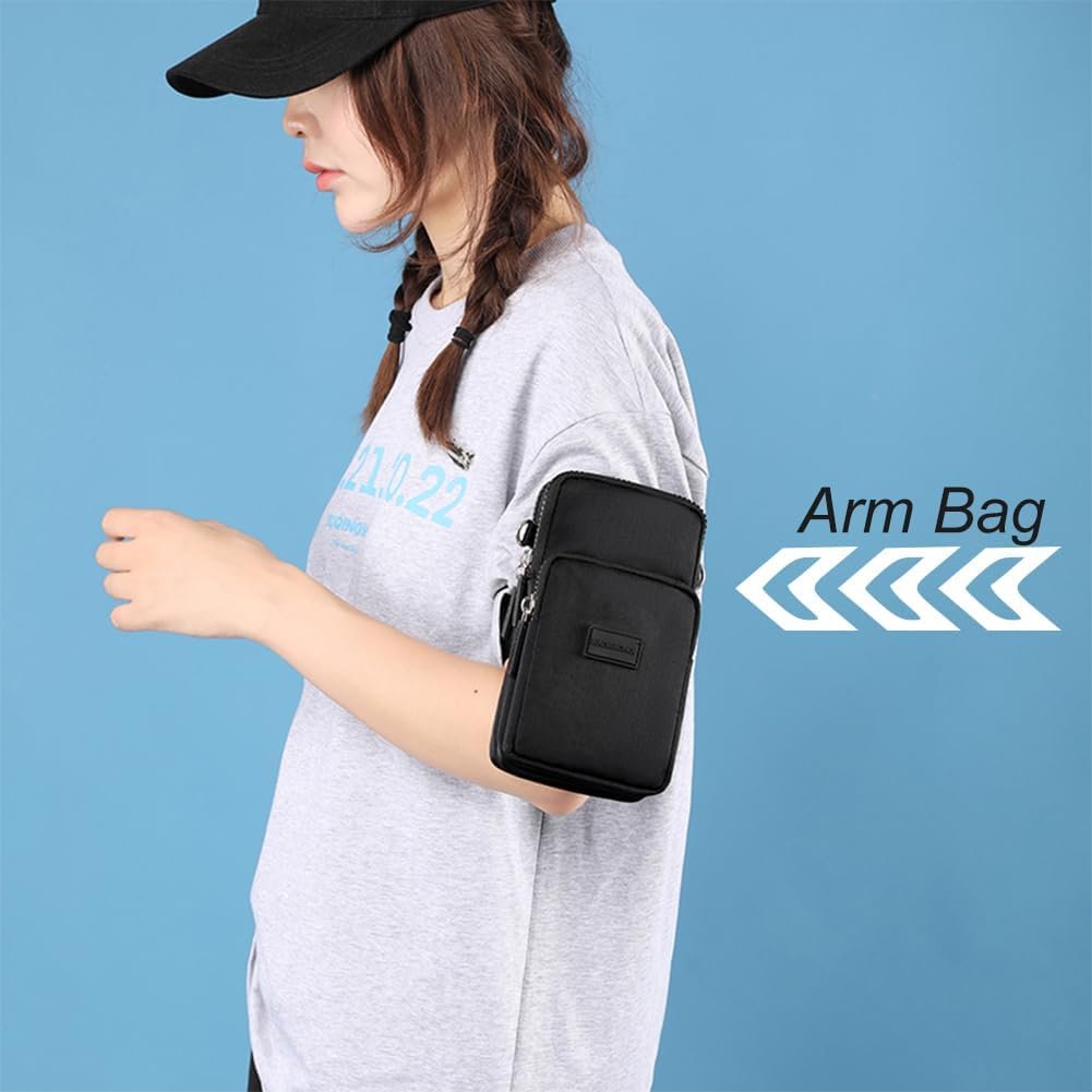 Small Crossbody Bags for Women, Universal Pouch Wallet Cell Phone Purse Lightweight Pockets Handbags Mini Shoulder Bag - Image 8