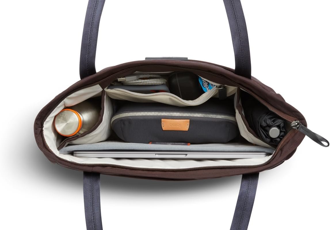 Bellroy Tokyo Wonder Tote (12L laptop tote bag, fits 14” laptop) - DeepPlum - Image 3